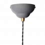 LAMPA WISZĄCA ORIGINAL 1227 MIDI BRASS ELEPHANT GREY ANGLEPOISE