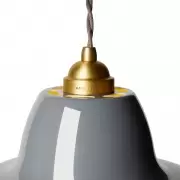 LAMPA WISZĄCA ORIGINAL 1227 MIDI WIDE BRASS ELEPHANT GREY ANGLEPOISE