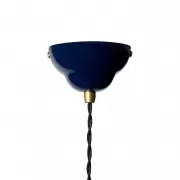 LAMPA WISZĄCA ORIGINAL 1227 MIDI WIDE BRASS INK BLUE ANGLEPOISE