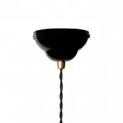 LAMPA WISZĄCA ORIGINAL 1227 MIDI WIDE BRASS JET BLACK ANGLEPOISE