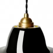 LAMPA WISZĄCA ORIGINAL 1227 MIDI WIDE BRASS JET BLACK ANGLEPOISE