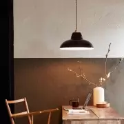 LAMPA WISZĄCA ORIGINAL 1227 MIDI WIDE BRASS JET BLACK ANGLEPOISE