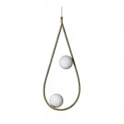 LAMPA WISZĄCA PEARLS 65 MOSIĄDZ PHOLC