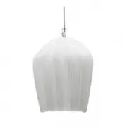 LAMPA WISZĄCA SAHARA 29X35 CM BIAŁA KARMAN