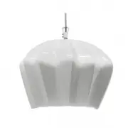 LAMPA WISZĄCA SAHARA 35X24 CM BIAŁA KARMAN