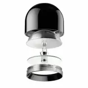 Lampa wisząca Wan S czarna Flos