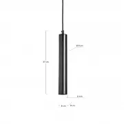 LAMPA wisząca Maude czarna KAVE HOME