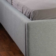 ŁÓŻKO CHAMB 200 CM SZARE MIOTTO