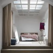 Lustro podłogowe mosiężne HKliving