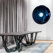 LUSTRO RONDO DEEP SPACE BLUE 120 cm ZIETA