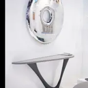 Lustro Rondo 150 cm Inox Zieta