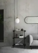 Lustro Ścienne Norm Czarne Audo Copenhagen
