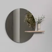 LUSTRO ŚCIENNE SHIFT 50 CM DĄB BIELONY BOLIA
