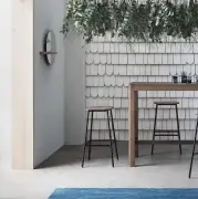 LUSTRO ŚCIENNE SHIFT 50 CM DĄB BIELONY BOLIA