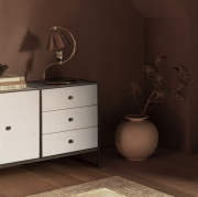 Lampa Stołowa Klampenborg stal polerowana Audo Copenhagen