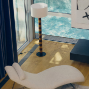 Lampa podłogowa Mavran Kave Home