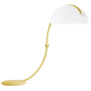 Lampa podłogowa Serpente złota Martinelli Luce