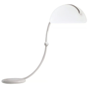 Lampa podłogowa Serpente biała Martinelli Luce