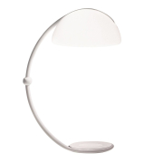 Lampa podłogowa Serpente biała Martinelli Luce