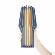 Lampa Radiant LED Bateria - Przygaszony błękit Pwtbs