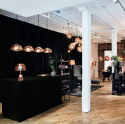 Lampa stołowa Bell Led złota Tom Dixon