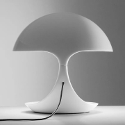 Lampa stołowa Cobra biała Martinelli Luce