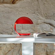 Lampa stołowa Cobra czerwona Martinelli Luce