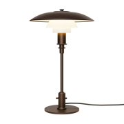 Lampa stołowa PH 3/2 Aged brass-szkło opalowe Louis Poulsen