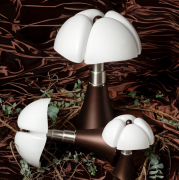 Lampa stołowa Pipistrello Mini ciemnobrązowa Martinelli Luce