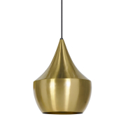 Lampa wiząca Beat Fat mosiężna Tom Dixon