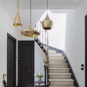 Lampa wisząca Beat Fat mosiężna Tom Dixon
