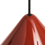 Lampa wisząca Compass 26 czerwona HAY