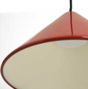 Lampa wisząca Compass 26 czerwona HAY