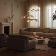 Lampa wisząca Orb 85 cm Bolia