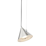 Lampa wisząca Pose 25 cm srebrna Tom Dixon