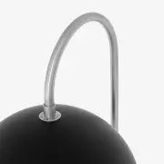Lampa Podłogowa Flowerpot VP12 Czarna Matowa Andtradition
