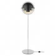 Lampa Podłogowa Multi-Lite Chrome Black Semi Matt Gubi