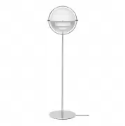 Lampa Podłogowa Multi-Lite Chrome White Semi Matt Gubi