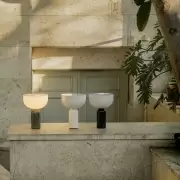 Lampa Przenośna Kizu Czarny Marmur New Works