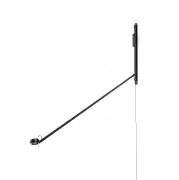 Lampa ścienna Fifty-Fifty czarna Hay