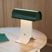 Lampa Stołowa Archive 25 Cm Zielono Szara Northern