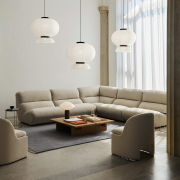 Lampa Stołowa Mist AP17 Grigio Caldo Andtradition