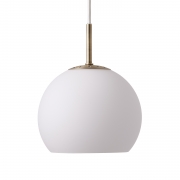 Lampa Wisząca Ball Glass 18 Cm Biała Frandsen