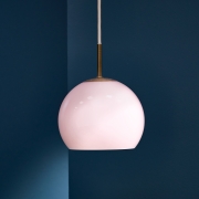 Lampa Wisząca Ball Glass 18 Cm Różowa Frandsen