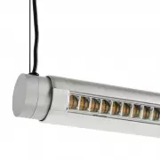 Lampa Wisząca Factor Linear Clear Anodised Hay