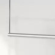 Lampa Wisząca Factor Linear Clear Anodised Hay