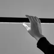 Lampa Wisząca Factor Linear Soft Black Hay