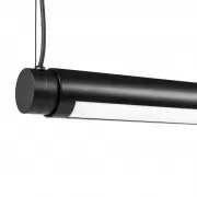 Lampa Wisząca Factor Linear Soft Black Hay