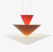 Lampa Wisząca Gio Ln14 Czerwona Andtradition