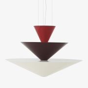 Lampa Wisząca Gio Ln15 Czerwona Andtradition